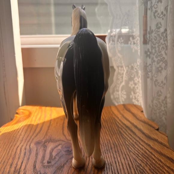 Vintage 1950s Breyer black/white western horse - Picture 4 of 14